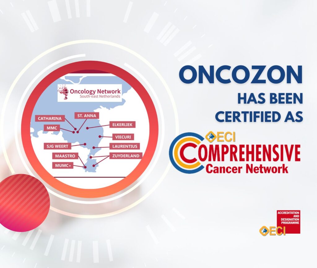OncoZON has been certified as an OECI Comprehensive Cancer Network