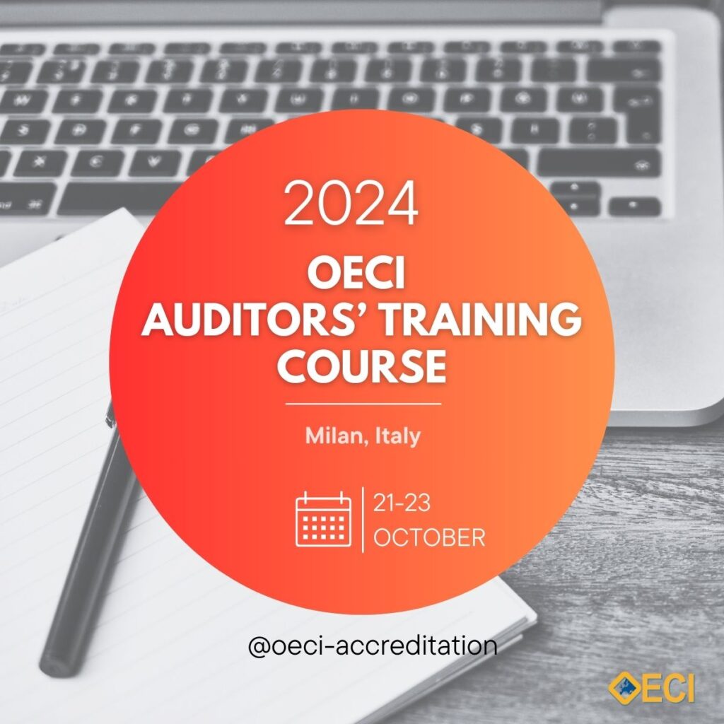 October Edition of the OECI Auditors’ Training Course