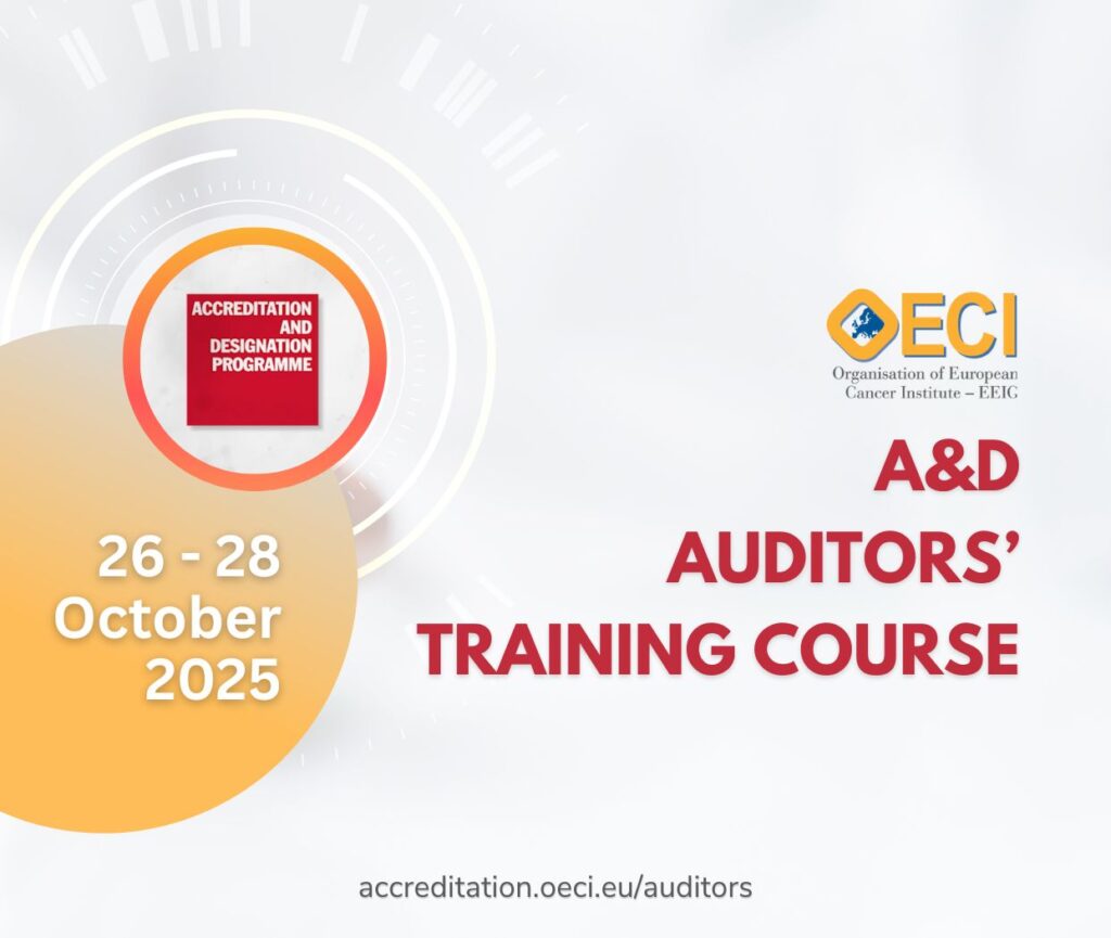 Next OECI Auditors’ Training Course